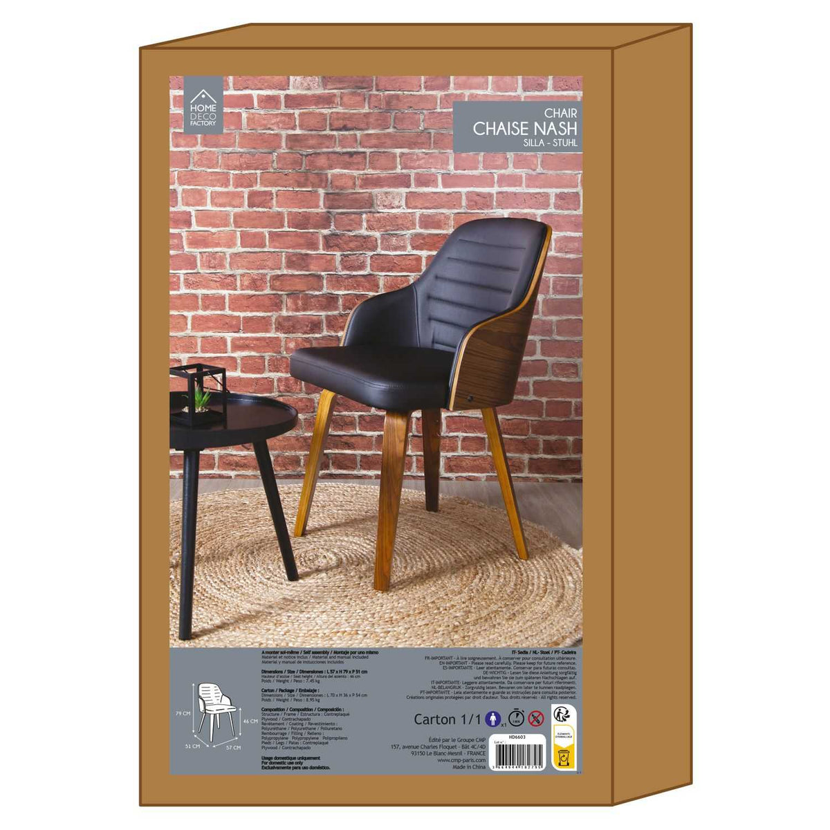 CHAISE RETRO NASH