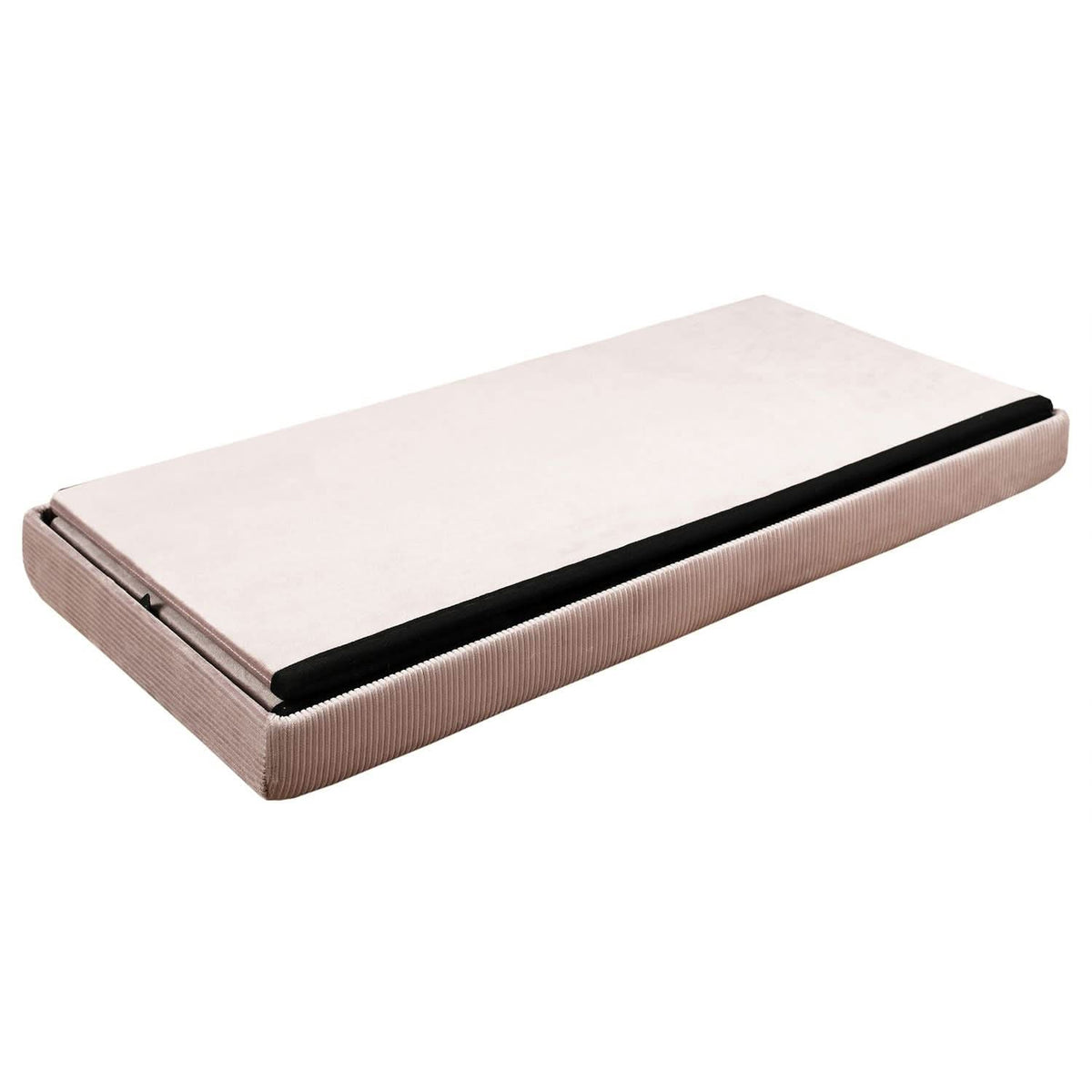 COFFRE BANC PLIABLE VELOURS COTELE GIULIA ROSE