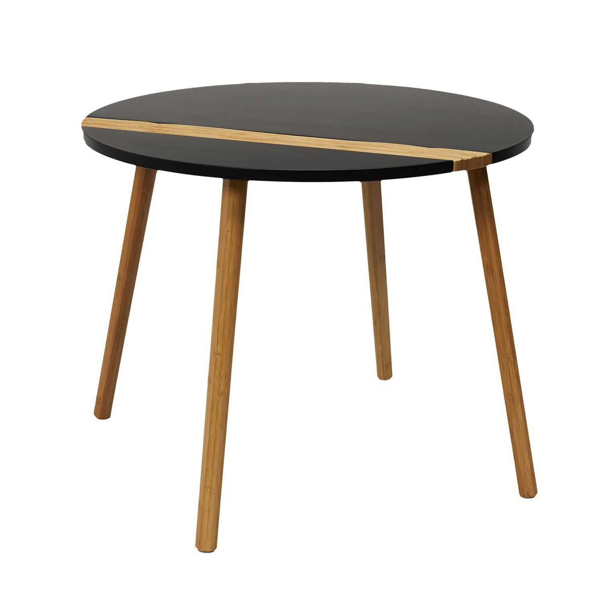 TABLE GIGOGNE BICOLORE RELIEF NOIR - LOT DE 2