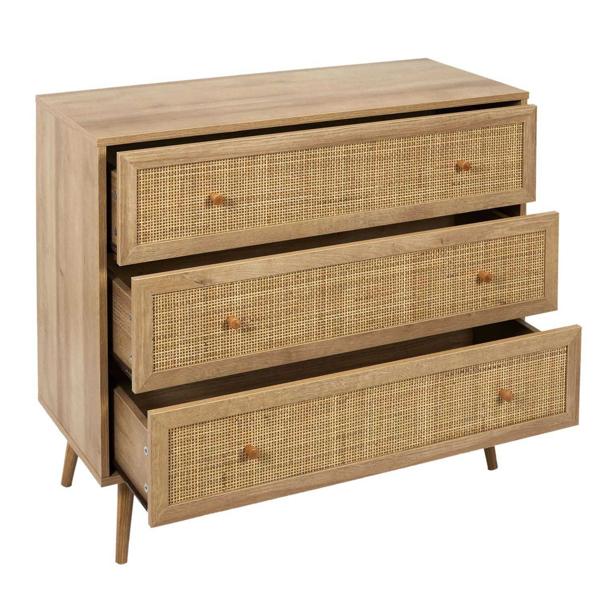 COMMODE 3 TIROIRS BALI