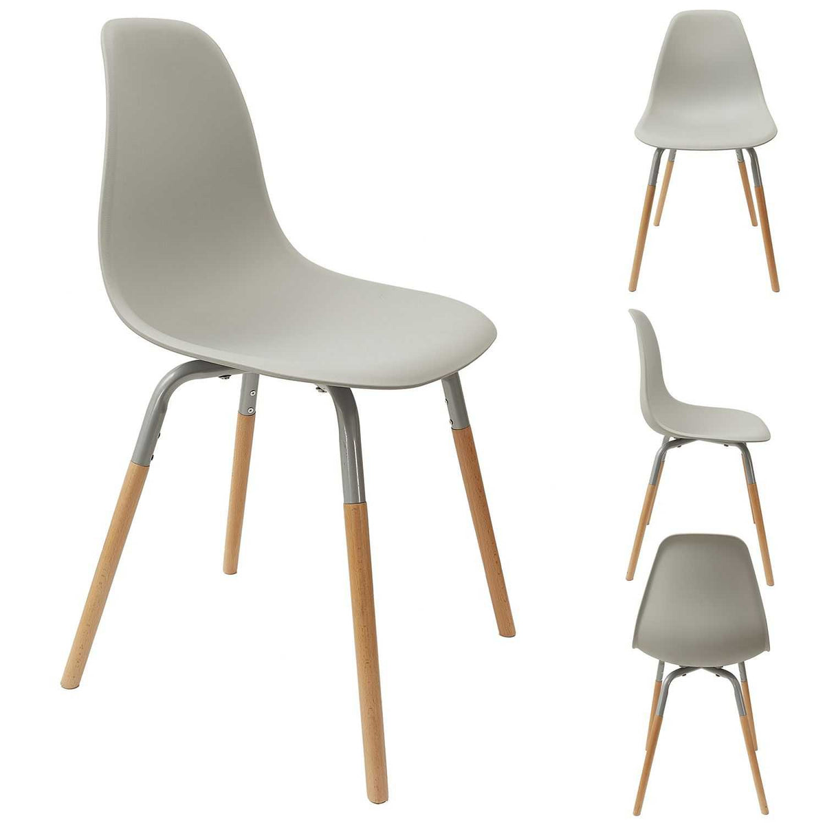 CHAISE PP PHENIX GRIS