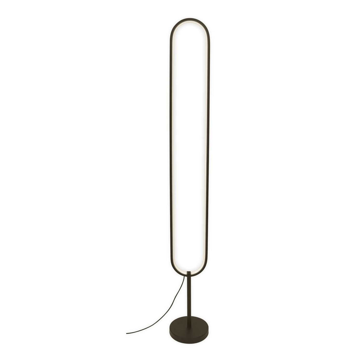 LAMPE LED OVALE SUR PIED 120CM