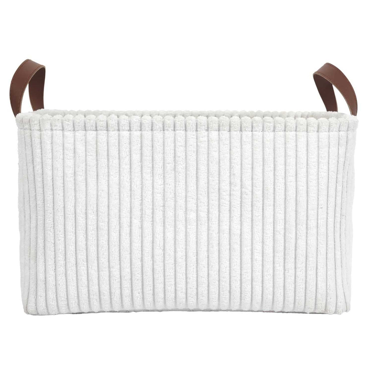 PANIER RANGEMENT BLANC -  LOT DE 3