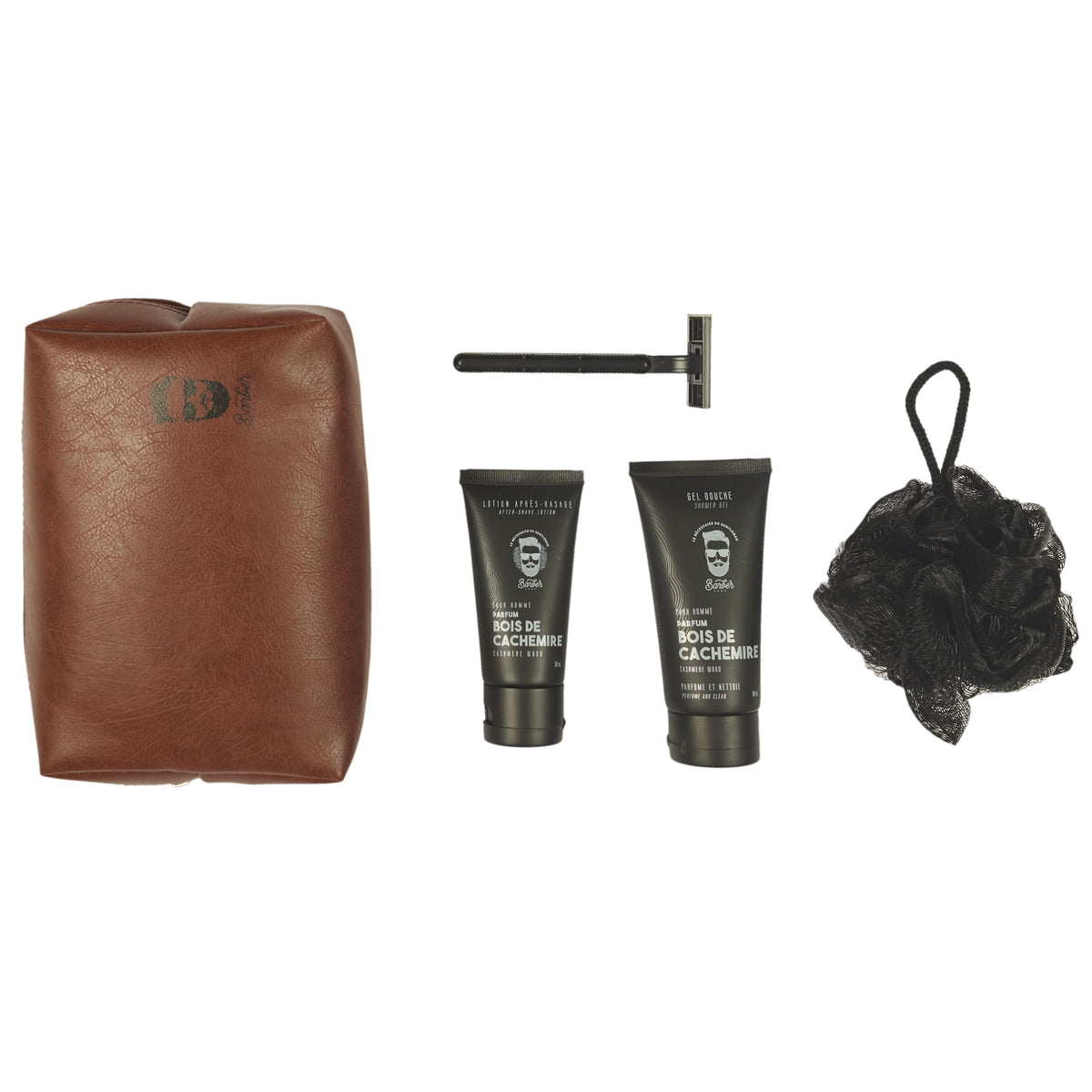 COFFRET SOIN CORPS HOMME 5 PCS