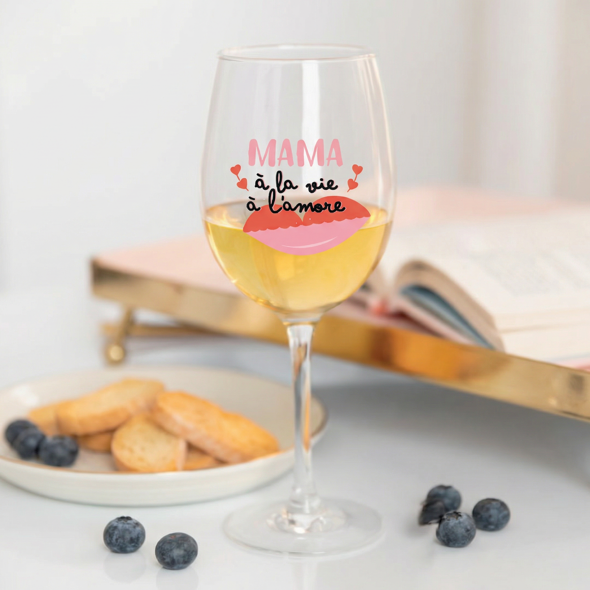 VERRE A VIN MAMA MI AMORE