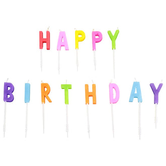 BOUGIES HAPPY BIRTHDAY