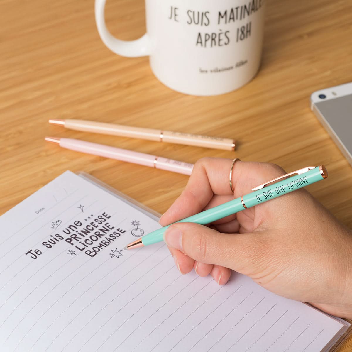 COFFRET DE 3 STYLOS