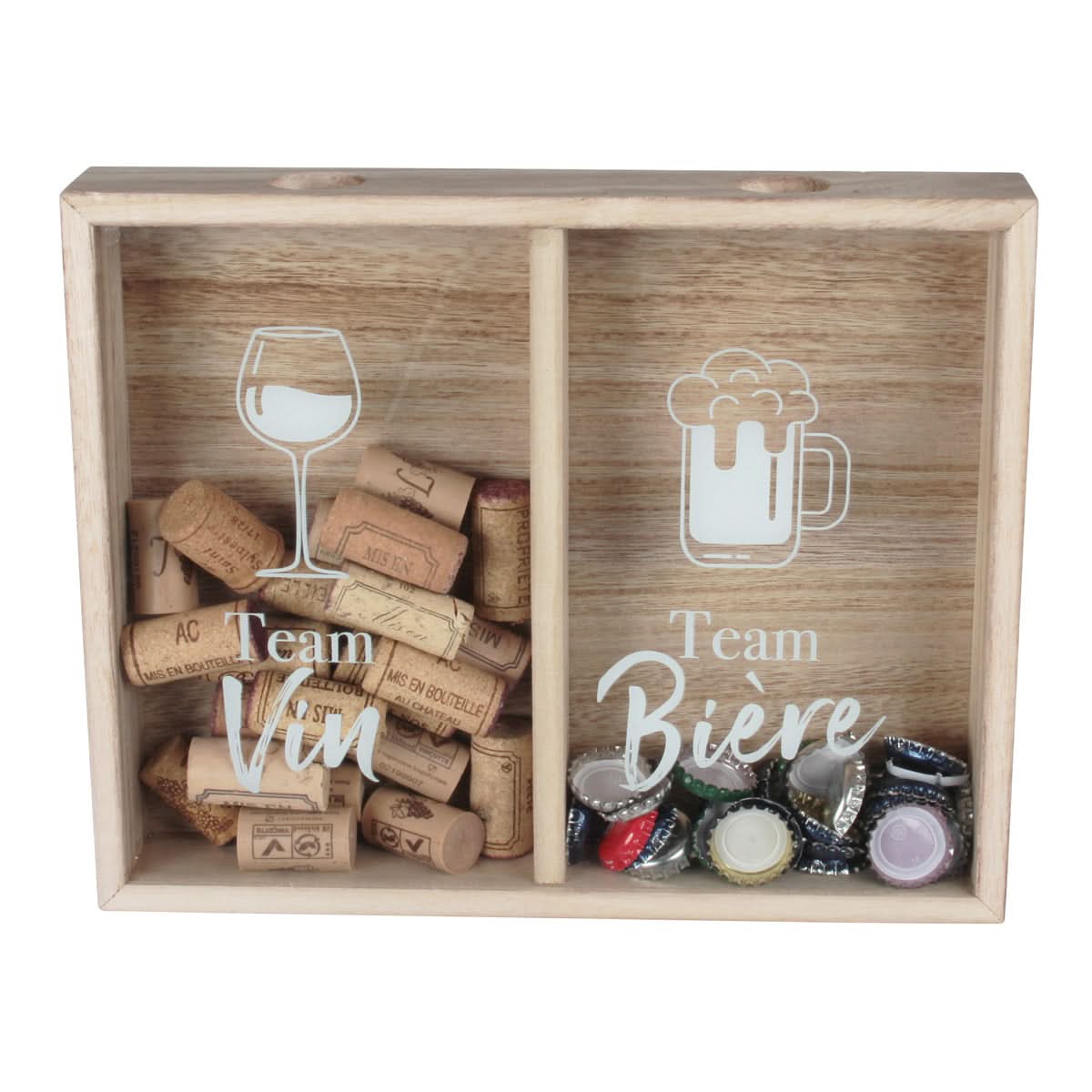 CADRE BOUCHON ADDICT BIERE ET VIN