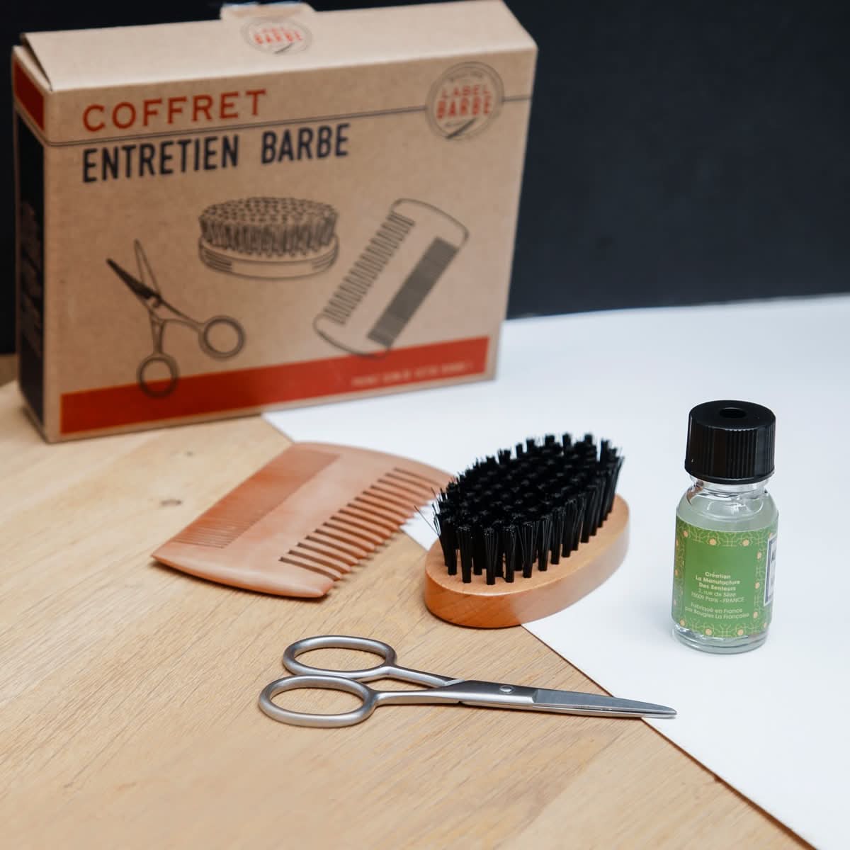COFFRET ENTRETIEN BARBE LABEL BARBE