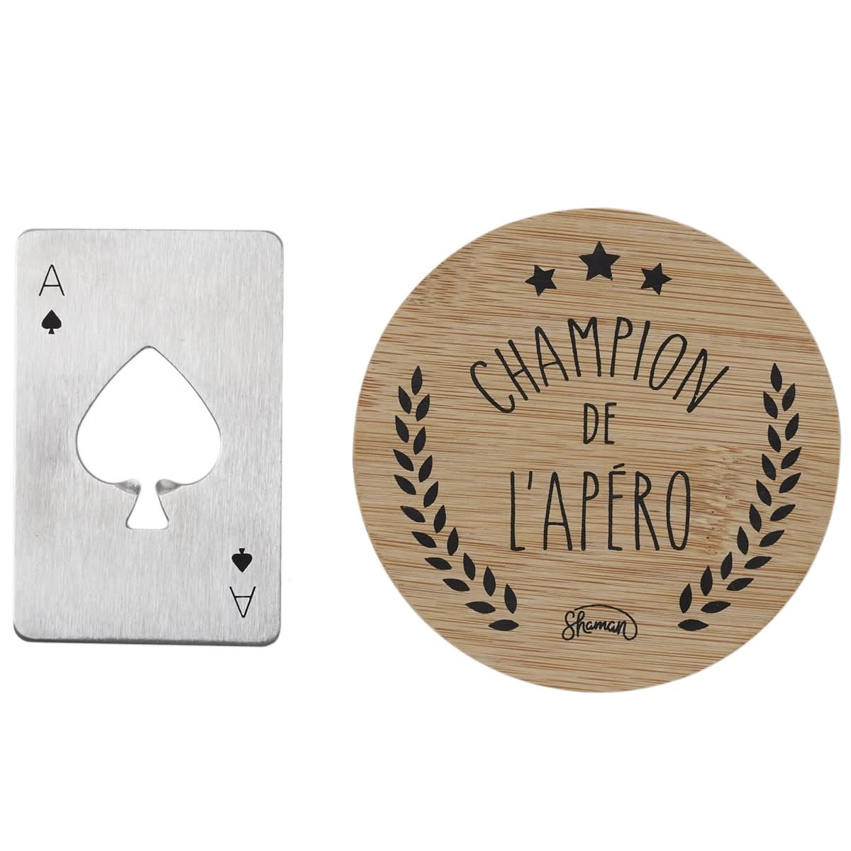 COFFRET BIERE POUR LE CHAMPION DE L'APERO