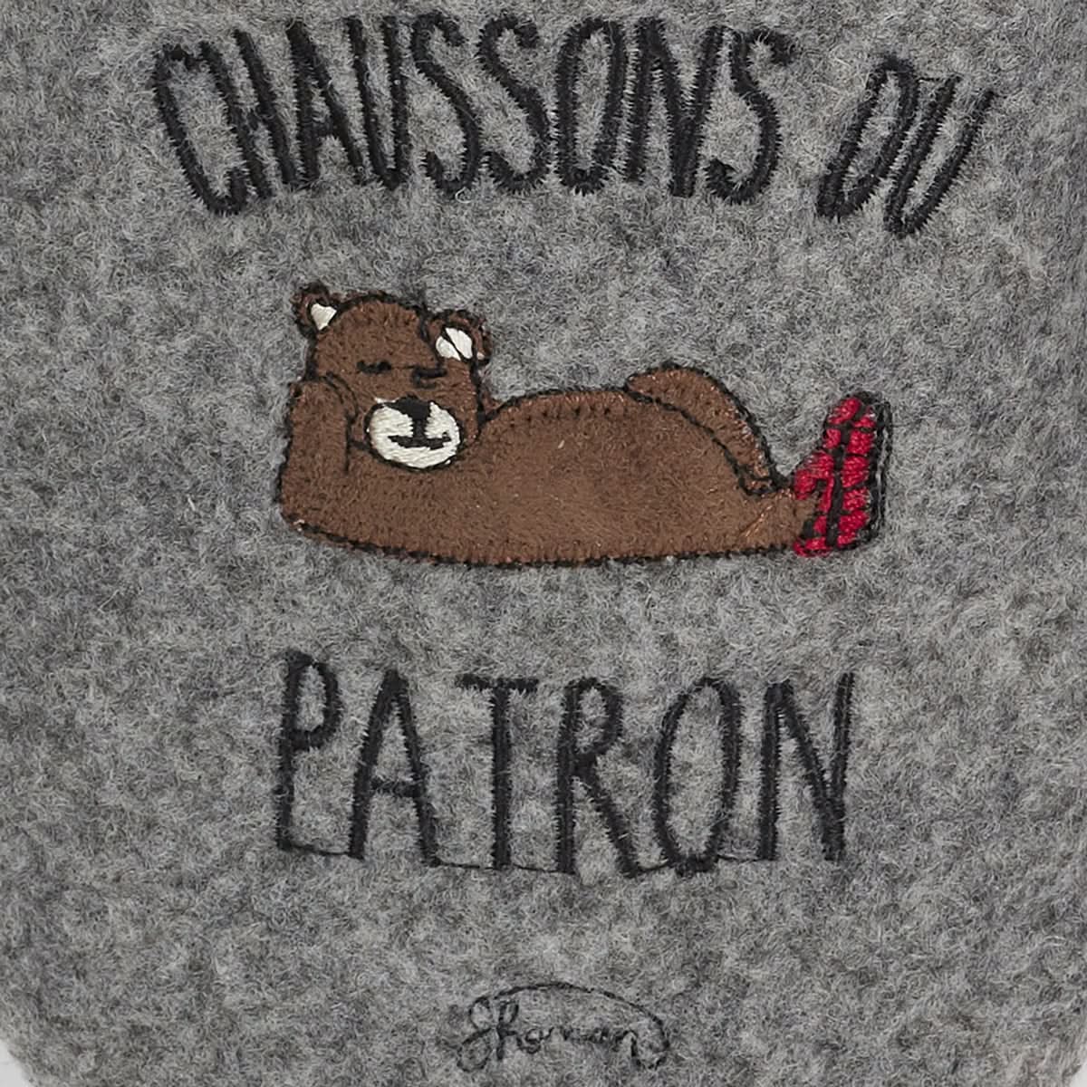 CHAUSSONS DU PATRON