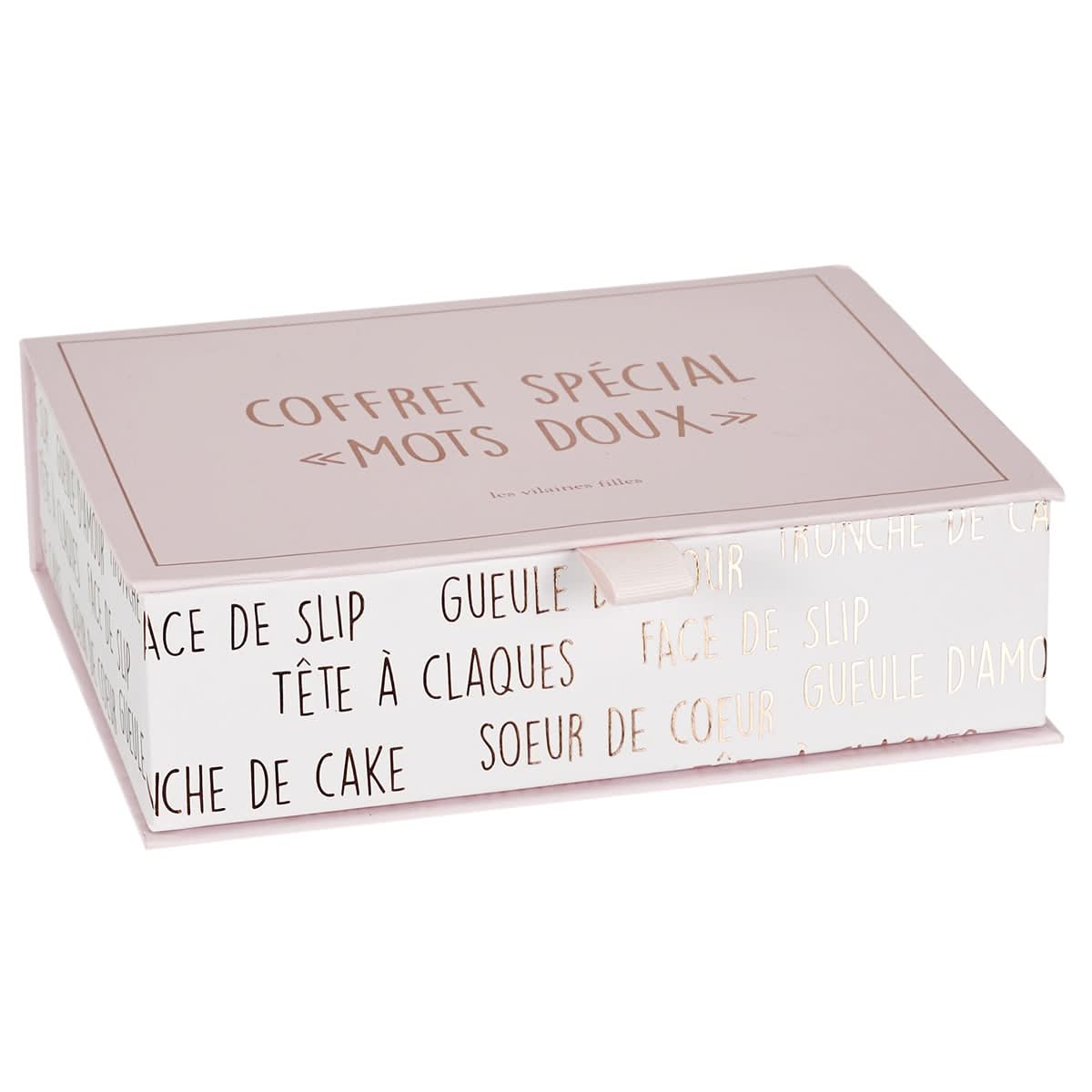 COFFRET BOUGIE MOTS DOUX