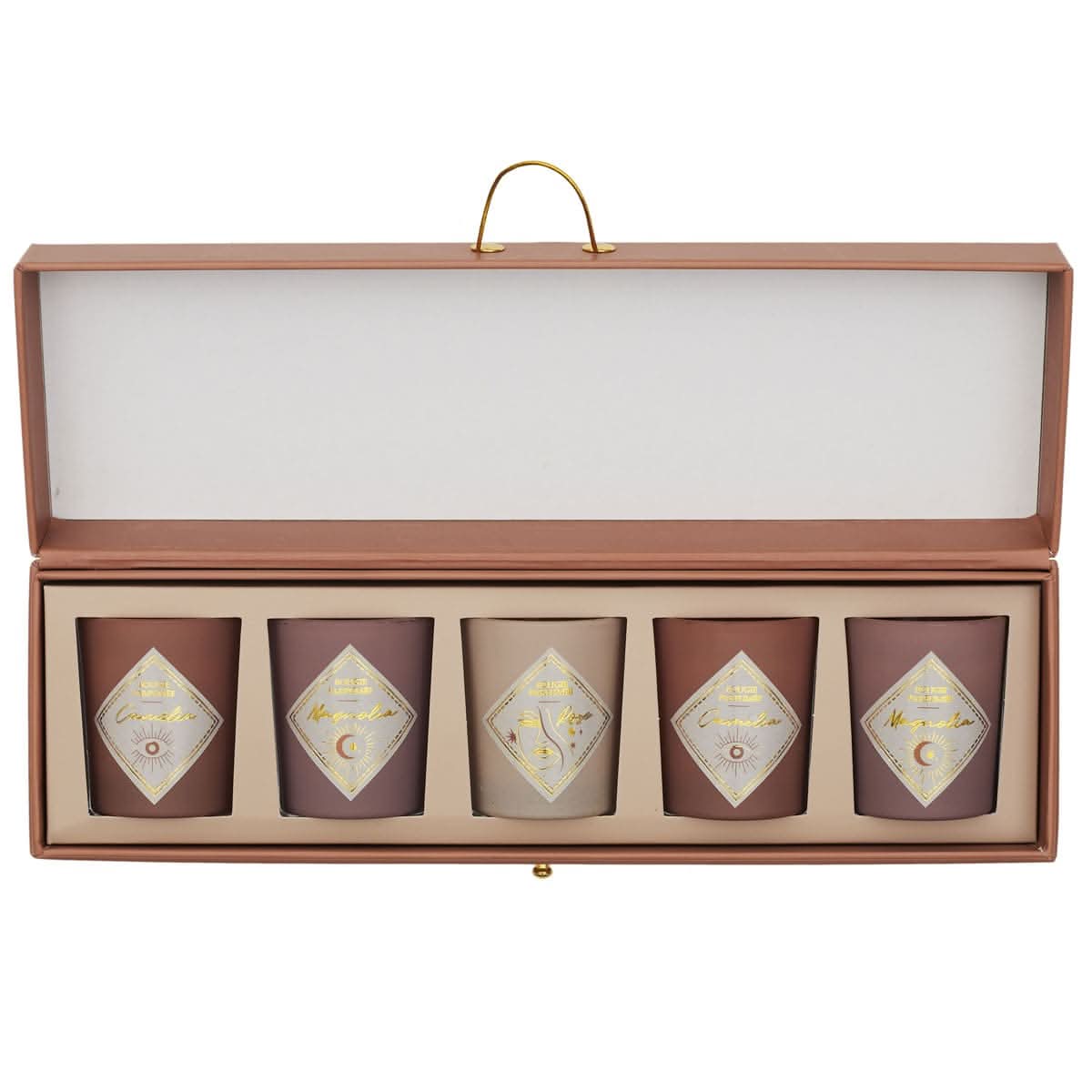 COFFRET DE 5 BOUGIES BOHEME
