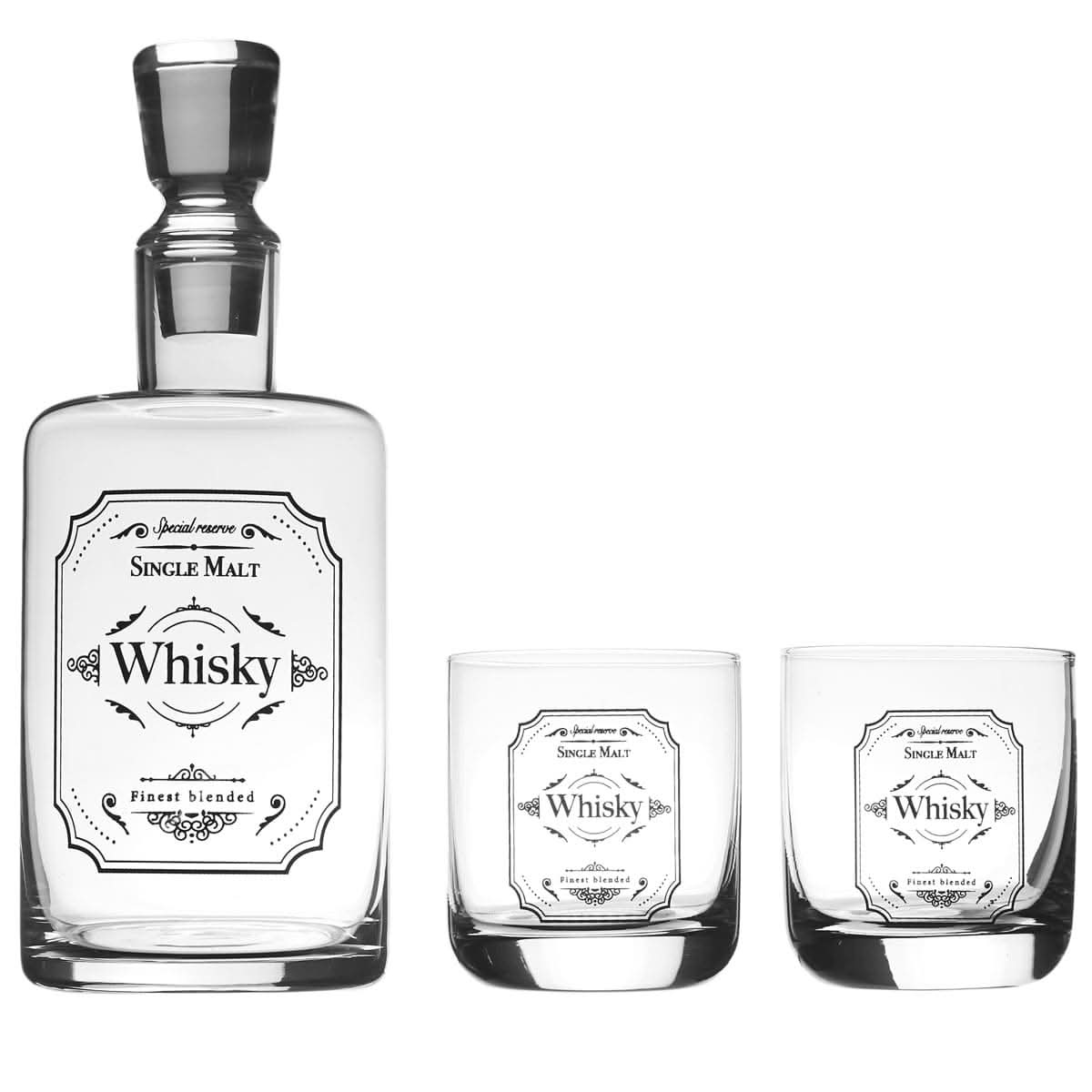 COFFRET WHISKY 3 PCS MALT CLUB