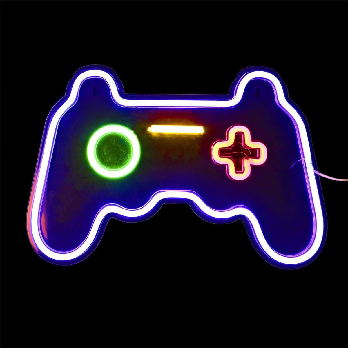 LAMPE EFFET NEON LED MANETTE DE JEU