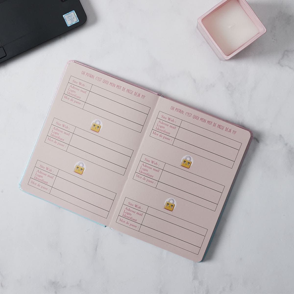 CARNET MOTS DE PASSE